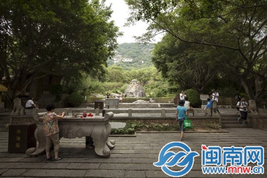 黃金周最后一天，泉州老君巖游客數(shù)量少了