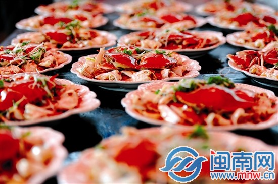 烹好的菜肴，很有大廚范