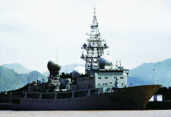 中國(guó)海軍新一代電子偵察船1