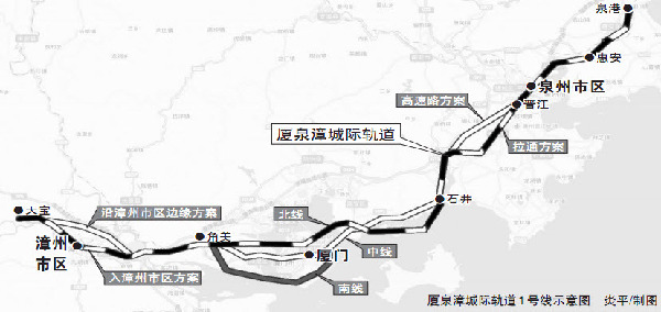 廈漳泉城際軌道1號線