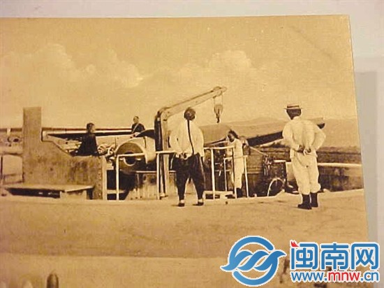 廈門水師炮臺(tái)演習(xí)