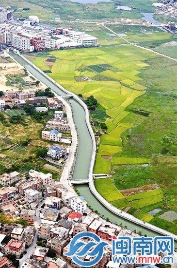 北峰片區(qū)的鄉(xiāng)間田園風光