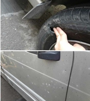 太原迎澤大街省委附近小型爆炸物爆炸4