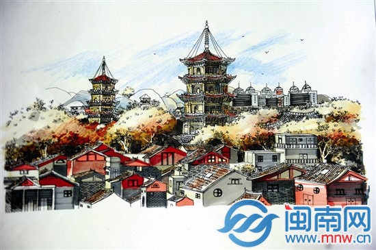 泉州的地標(biāo)，東西塔