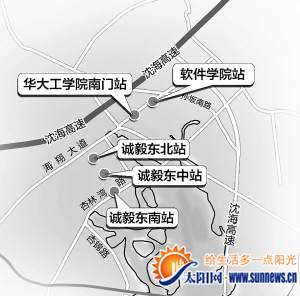 智能公交站牌分布圖