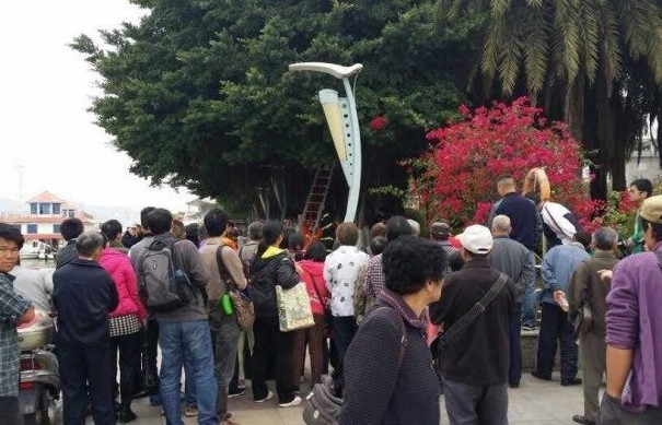 廈門游客輪渡噴泉廣場