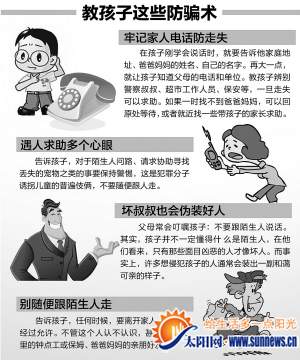 教孩子這些防騙術(shù)
