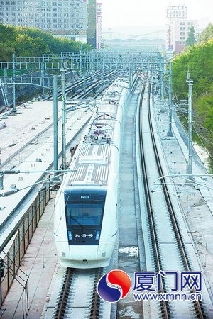 廈深鐵路已開始全線試運行