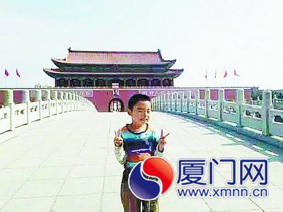 受傷前活潑開朗的小煌嶼