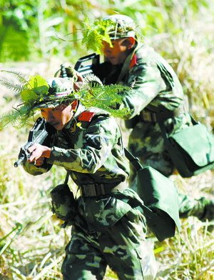 偽裝偵察練習(xí)