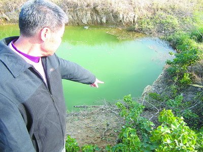 老人落水的灌溉井