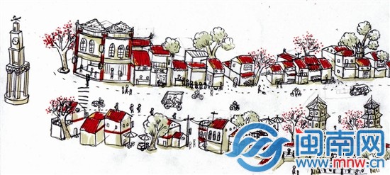 吳少鵬畫筆下的西街