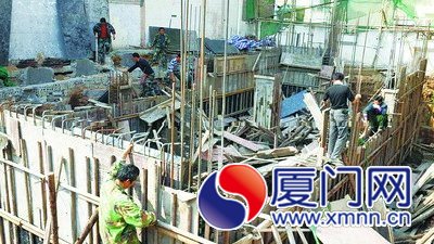 違建拆除現(xiàn)場