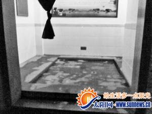 天沐溫泉消毒池形同虛設