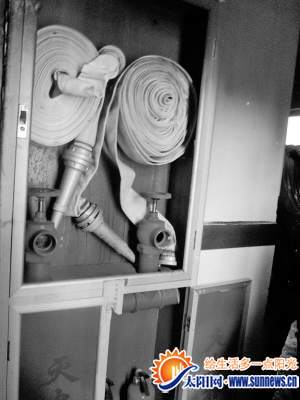 樓內(nèi)的消防栓無法出水