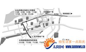 調(diào)整后的公交線路