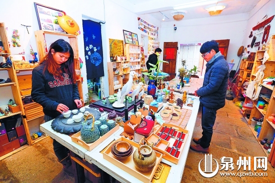 大拾堂改造后成了一個文化集散地