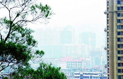 今早廈門霧氣蒙蒙