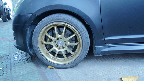 私自改裝的輪轂