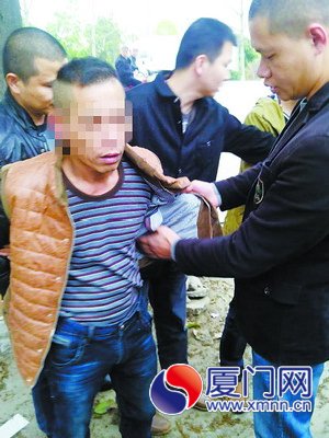 嫌疑人林某根被抓獲