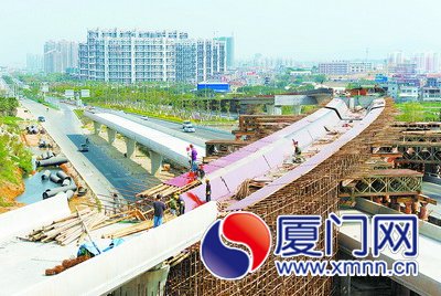 翔安南路拓寬改造工程劉五店互通