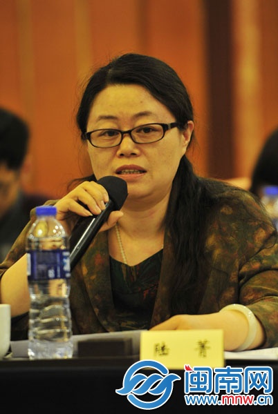 省婦女聯(lián)合會(huì)黨組成員、副主席 陸菁