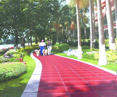 未來筼筜湖畔彩化效果圖