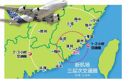 新機(jī)場(chǎng)交通圈