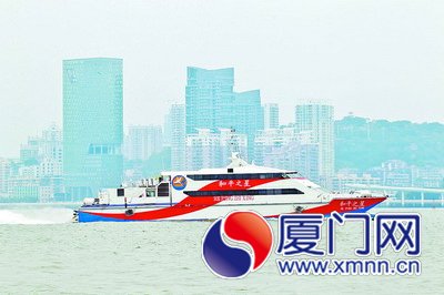 此次廈金航線的調(diào)整是為了方便兩岸同胞出行