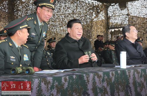 國(guó)家主席習(xí)近平看望慰問(wèn)駐新疆部隊(duì)。