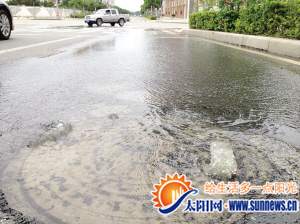 窨井一直在冒水