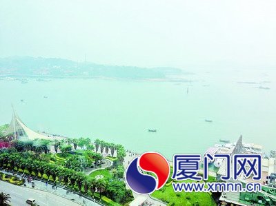 廈門赤潮染紅鷺江2