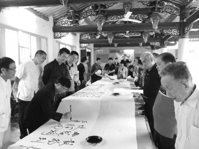 南安市蘆川文化研究會(huì)成立大會(huì)現(xiàn)場