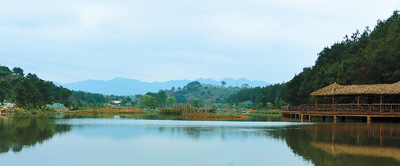 龍巖市長汀縣汀江國家濕地公園。本報記者 劉 毅攝