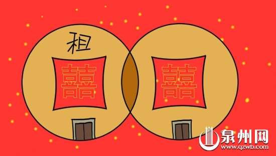 一些家庭為求“門(mén)當(dāng)戶對(duì)”舉債當(dāng)嫁妝 （黃暉 繪）
