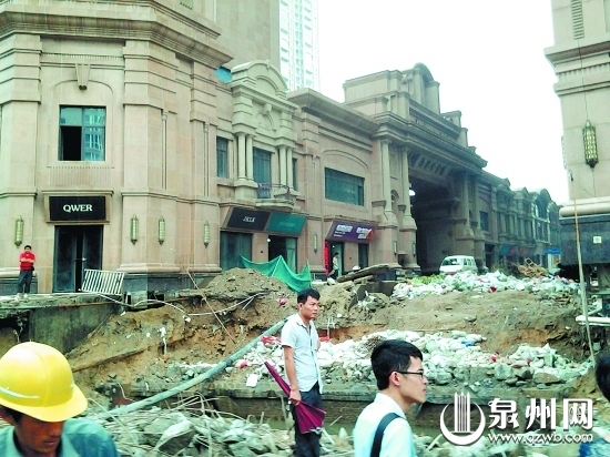 萬(wàn)達(dá)方面正在組織人員打通大淮渠