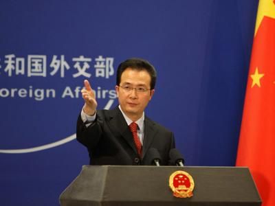 外交部發(fā)言人洪磊。