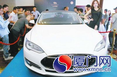 “未來(lái)神車”特斯拉廈門首秀