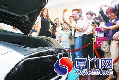 “未來(lái)神車”特斯拉廈門首秀2