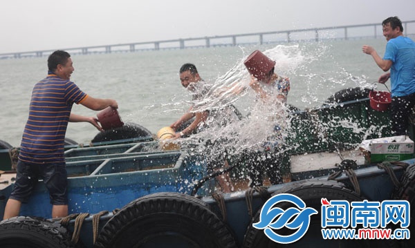 蚶江海上潑水節(jié)，千人歡樂大戰(zhàn)