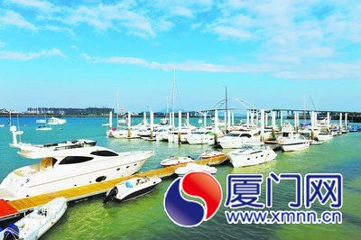廈門以五緣灣游艇港為平臺，催生了一個粗具規(guī)模的游