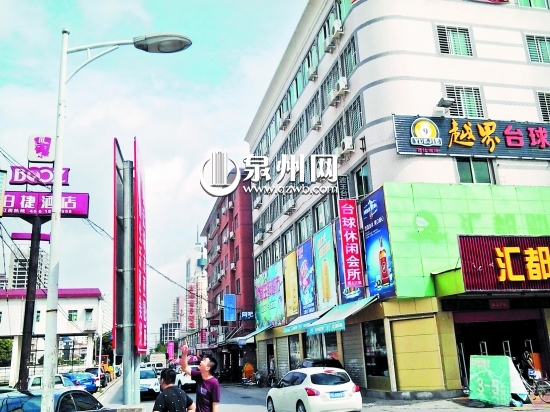 田淮路的路燈形同虛設(shè)