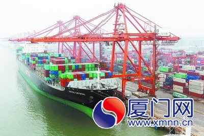 廈門市外貿(mào)綜合競爭力連續(xù)兩年穩(wěn)居全國前五