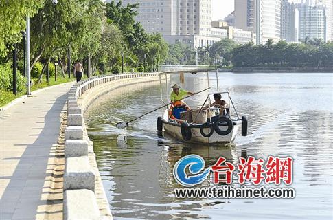 發(fā)出臭味的筼筜湖