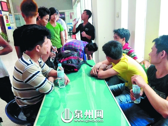 10名緬甸男子來泉州打工