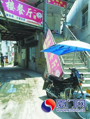 小旅館隱藏在居民樓內(nèi)