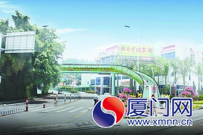 植物園西門天橋效果圖