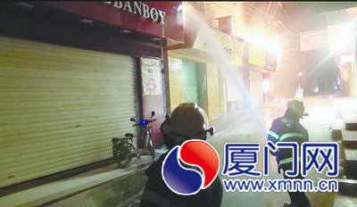 圍里火災(zāi)現(xiàn)場