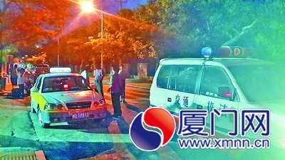 涉事車輛查處現(xiàn)場
