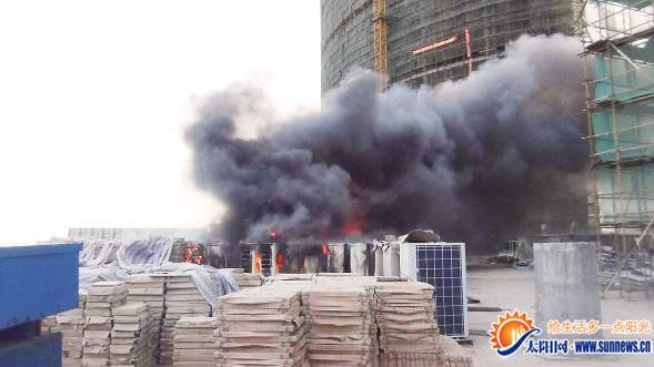 火災(zāi)現(xiàn)場(chǎng)